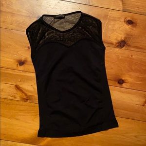 💫 La Femme - Sweetheart Mesh Cami